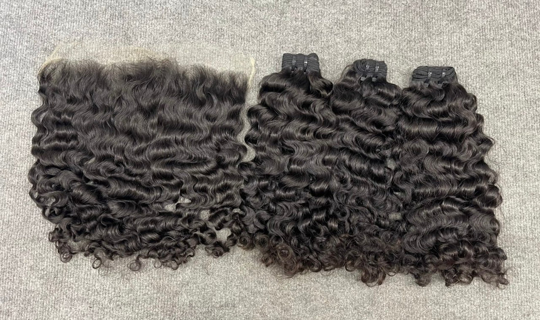 100% Raw Burmese Curly Bundles